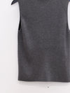 SWAYING 25 Early Autumn Zipper Lapel Cashmere Blend Vest SW-SW25PF1T15C3-HUI Gray